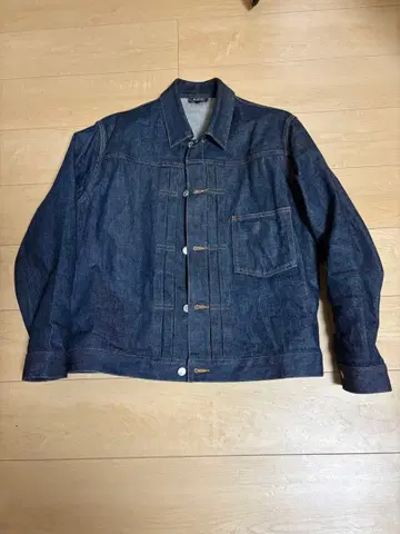 APC 아페쎄 다크 네이비 1st 데님 자켓 15oz