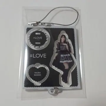 =LOVE 이코러브 미니 복권 사사키 마이카 아리츠아 블랙 의상