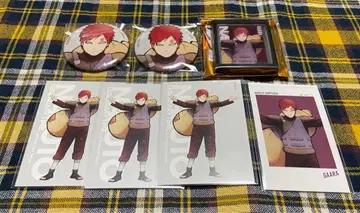 NARUTO 베이스 야드 캔뱃지 가아라 세트