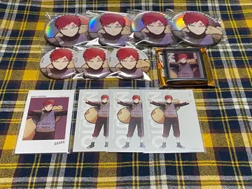 NARUTO 베이스 야드 캔뱃지 가아라 세트