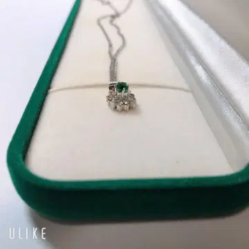 에메랄드 그린 목걸이