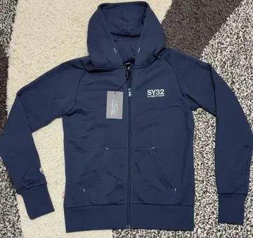 [ 새상품 택 포함 ] SY32 BASIC ZIP HOODIE 네이비