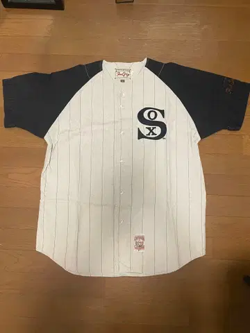 90s MLB 화이트삭스 게임 셔츠 vintage