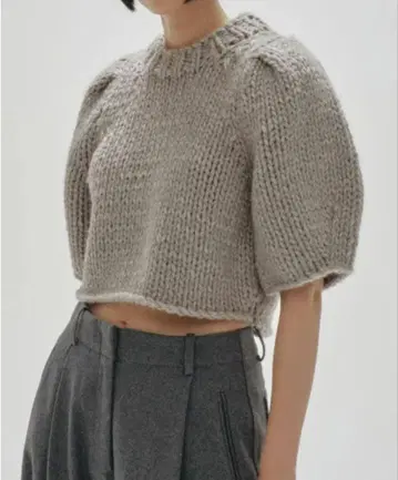 todayful Puffsleeve Hand Knit
