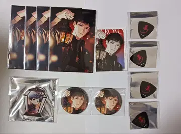 DIG-ROCK/디그록 토키토 쿠로노 캔뱃지&아크링 키링&브로마이드&피크