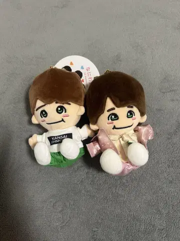 KANSai 봉제 인형 마스코트 2체 세트