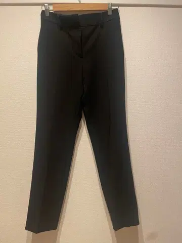 PLST 블랙 슬랙스 L 사이즈 슬림 레그 팬츠