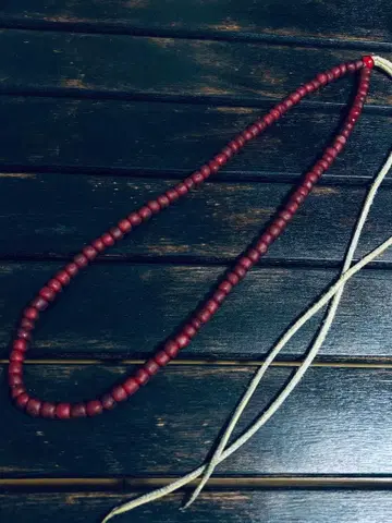 [ 초레어 극상 혈적 ] 앤티크 비즈 화이트하트