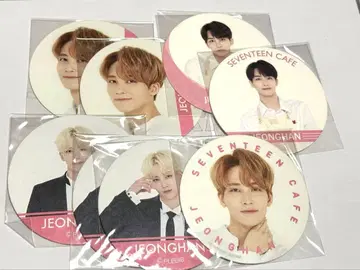 Seventeen 카페 코스터 외 굿즈 묶음 판매