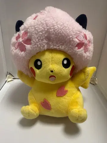 벚꽃 아프로 피카츄 포켓몬 센터 도쿄 DX 한정판 봉제 인형