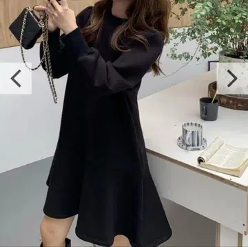 벌스데이 바쉬 ELEANOR PEPLUM DRESS 블랙