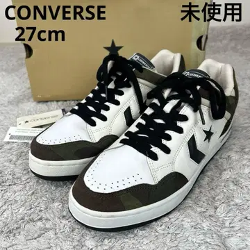[ 미사용 ] CONVERSE 스니커즈 27cm 화이트 WEAPON