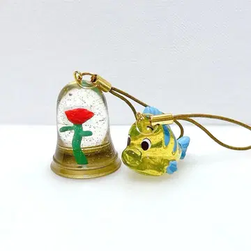 디즈니 스토어 시크릿 스트랩 플라운더 장미 미녀와 야수