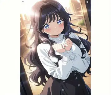 (카오루하나) 와 (와구리)  (카오루코) 알루미늄 포스터