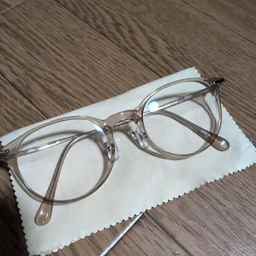 Allie 클리어 베이지 안경