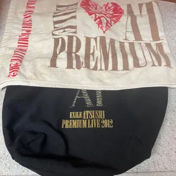 EXILE ATSUSHI PREMIUM 2012 타월 토트백 세트