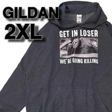 [ 376 ] GILDAN 길단 오버 사이즈 후드티 풀오버 그레이