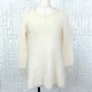 언타이틀 니트 스웨터 화이트 M [ 1650 ]