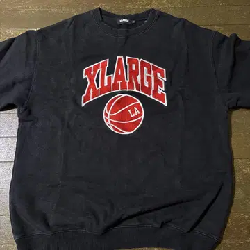 XLARGE 농구 맨투맨 L 블랙