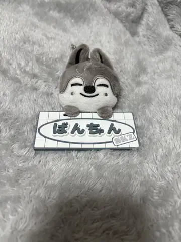 스키즈 울프찬 네임 키링