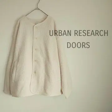 [미사용] URBAN RESEARCH DOORS 퀼트 노카라 자켓
