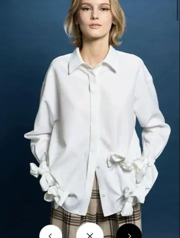 THETOE Kordela Twist Shirt white