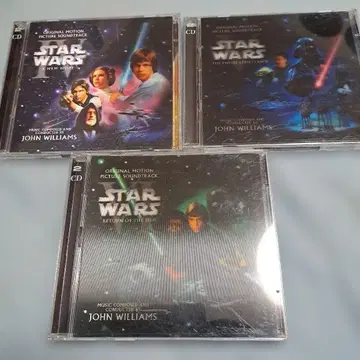 STAR WARS 3D 자켓 사양 사운드트랙 사운드트랙반 세트