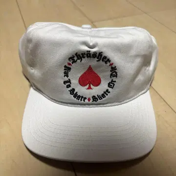 새상품 일본 미발매 Thrasher 화이트 캡 하트
