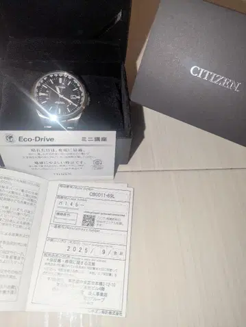 [ 미사용 새상품 ] CITIZEN Eco-Drive CB0011-69L