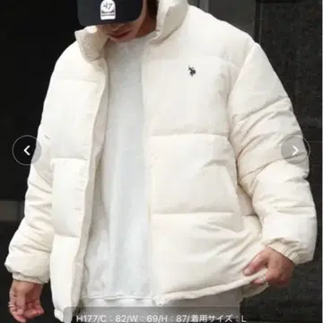 U.S. POLO ASSN. 오버 사이즈 다운 자켓