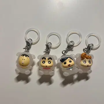 짱구는 못말려(크레용 신짱) 메지루시 액세서리 4개 세트