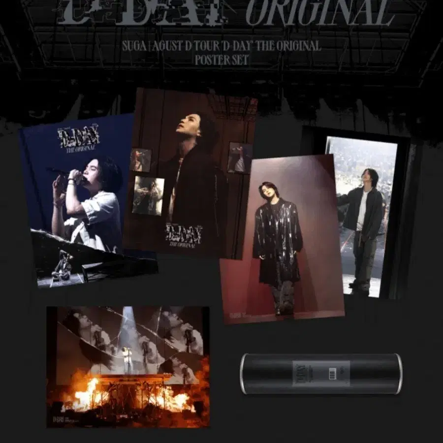 Bangtan Suga TOUR 'D-DAY' The Original Poster Set