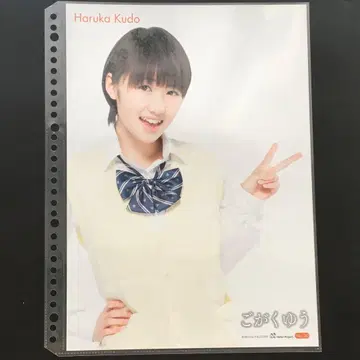 4287 모닝구무스메 쿠도 하루카 핀업 포스터