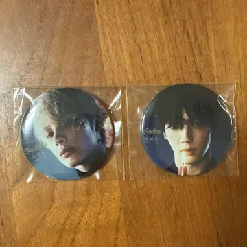 TXT Starkissed 라쿠텐 부 혜택 캔뱃지 수빈과 휴닝카이