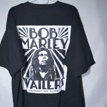새상품 T셔츠 5L 밥 말리 더 웨일러스 라이브 포스터 레게