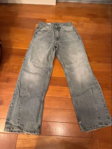 ZARA 라이트 블루 스트레이트 데님 USA29