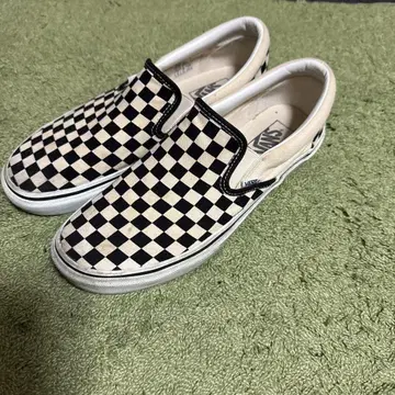 VANS 체커 패턴 슬립온
