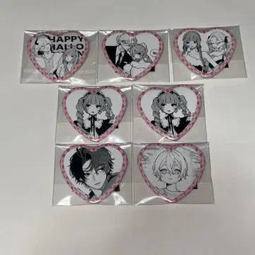 사랑하라, 헛된 천사들이여 하트 캔뱃지