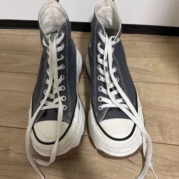 CONVERSE ALL STAR 통굽 하이컷 스니커즈 그레이