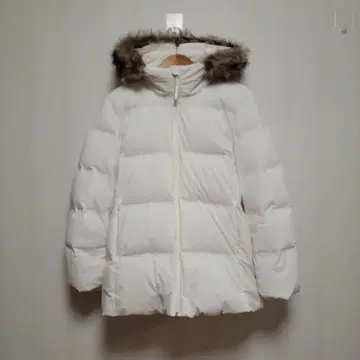 UNIQLO 화이트 다운 자켓 XL