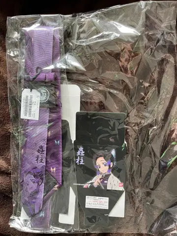 귀멸의 칼날 넥타이 보라색 충주 코쵸우 시노부