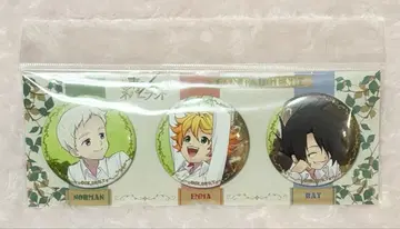 약속의 네버랜드 캔뱃지 세트 엠마 노먼 레이