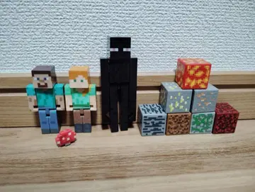 마인크래프트 스티브 알렉스 피규어
