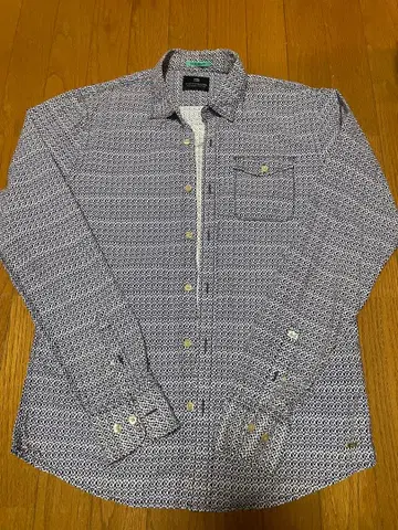 SCOTCH & SODA 기하학 패턴 셔츠 M
