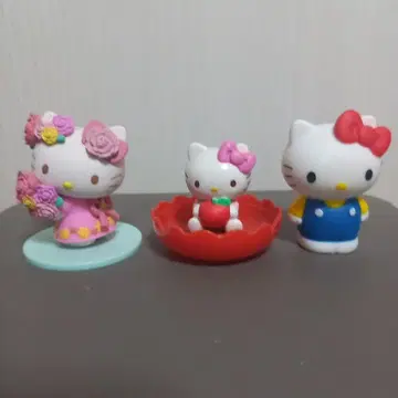 헬로키티 피규어 3개 세트