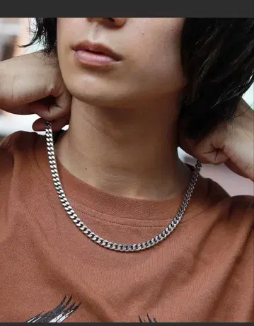 멀티 체인 목걸이 볼 체인 스네이크 체인 키헤이 체인