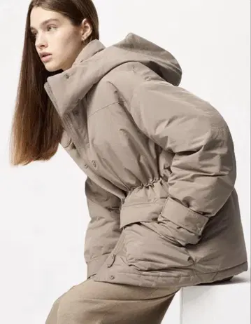 새상품급 유니클로 UNIQLO 하이브리드 다운 자켓 여성용 S