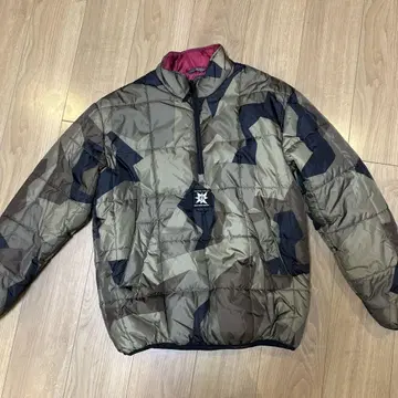 VOLCOM 하프 지퍼 퀼팅 자켓 S