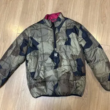 VOLCOM 하프 지퍼 퀼팅 자켓 S