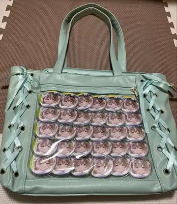 민트 그린 사토노 다이아몬드 캔뱃지
